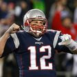 Tom Brady of the New England Patriots celebrates during the second half of their AFC championship game against the Pittsburgh Steelers, at Gillette Stadium in Foxboro, Massachusetts, on January 22, 2017