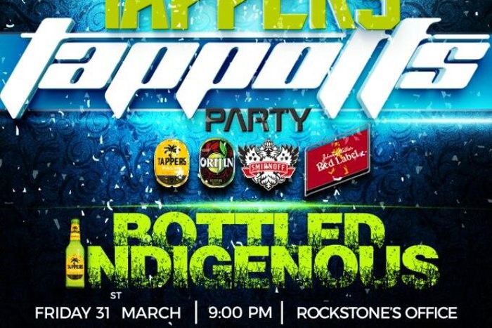 Explosive ‘Tappoffs Party’ scheduled for March 31 at Rockstone’s Office