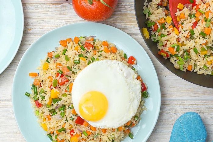 Ghanaian vegetable fried rice (Telandeworld)