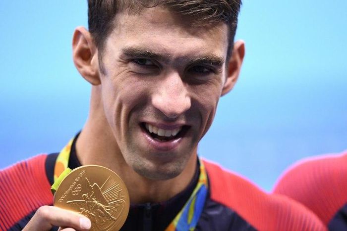 USA's Michael Phelps took his record Olympic haul to 23 golds and 28 medals in all at the 2016 Rio Summer Olympics