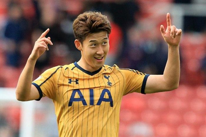 Tottenham Hotspur's South Korean striker Son Heung-Min scored four goals in the top flight for Spurs last month and played a key role in taking the north London club to within a point of Premier League leaders Manchester City