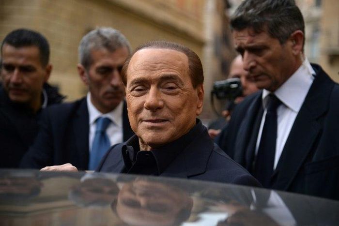 Italy's former Prime Minister Silvio Berlusconi, seen in December 2016, is the owner and president of football club AC Milan
