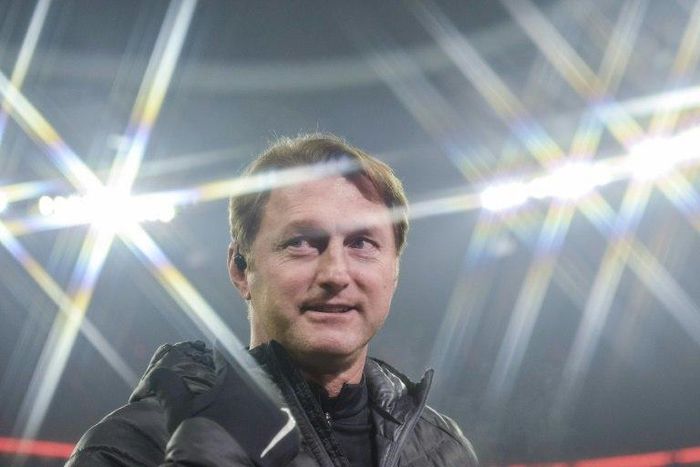Leipzig's Austrian head coach Ralph Hasenhuettl is pictured prior to the German first division Bundesliga football match FC Bayern Munich vs RB Leipzig in Munich, Germany, on December 21, 2016