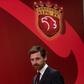 Andre Villas-Boas, the newly announced head coach for Shanghai SIPG FC, arrives for a press conference in Shanghai, on November 4, 2016