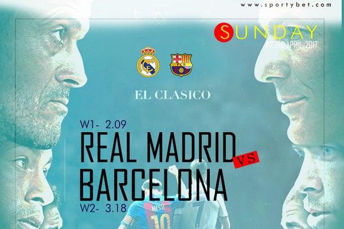 Real Madrid versus Barcelona.