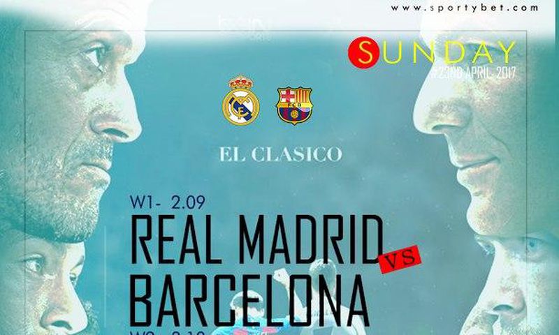 Real Madrid versus Barcelona.