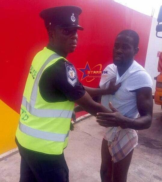 Policeman Assaults Taxi Driver Strips Him Naked Pulse Ghana