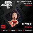 MzVee nominated for 2016 BET Awards
