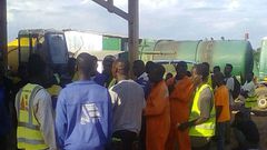 Over 800 Bank of Ghana Guest house labourers on sit-down strike