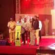 Countryman Songo picking his award at RTP Awards