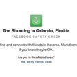 Social network activates Safety Check after shooting Orlando