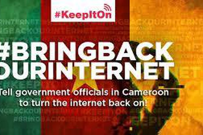 The #BringBackOurInternet campaign is a protest of the government-sanctioned Internet shut down in Cameroon.