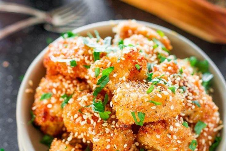 Baked honey garlic chicken
