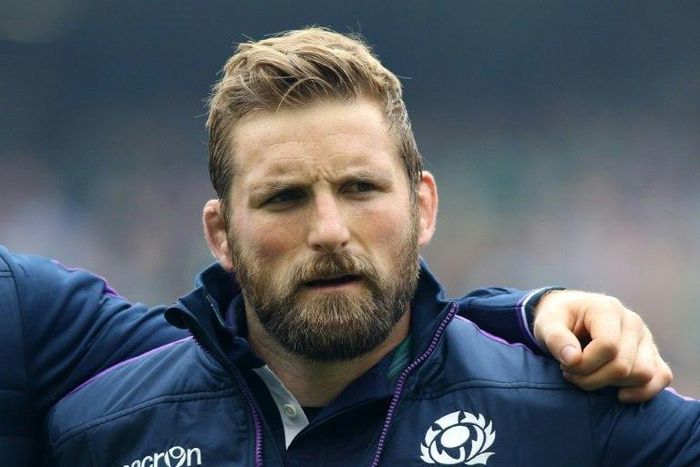 Scotland back-row forward John Barclay