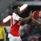 Danny Welbeck and his Arsenal and England teammate, Theo Walcott.