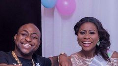 Davido and Sophia at her baby shower. Good times.
