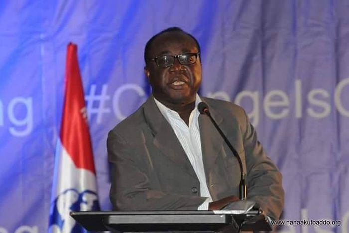 Freddie Blay, acting national chairman of the New Patriotic Party