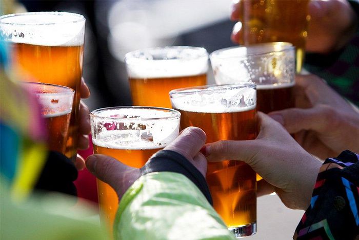 few beers effective pain killers