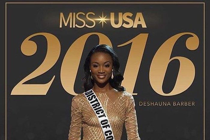 Miss District Of Columbia, Deshauna Barber has been crowned Miss USA 2016 in a three-hour event that saw 52 beautiful & intelligent ladies from across the United States compete against each other.