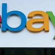 This file photo taken on November 4, 2016 shows an Ebay sign and logo in San Jose, California.