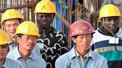 Chinese workers in Ghana