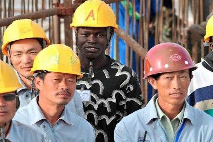 Chinese workers in Ghana