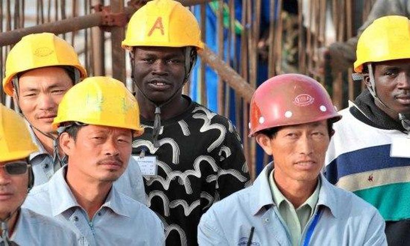 Chinese workers in Ghana