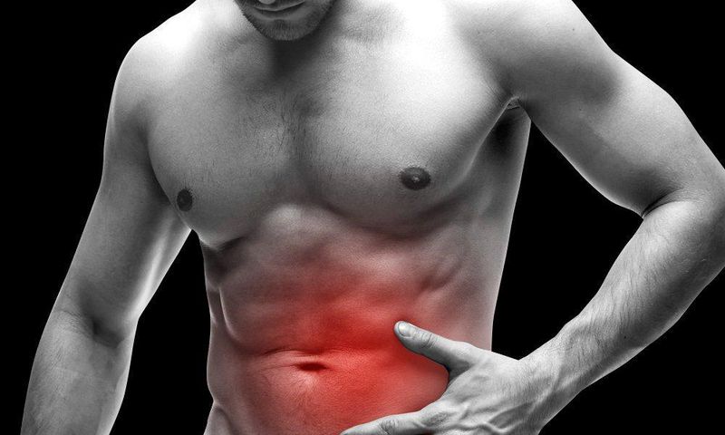 pain in gut