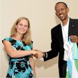 Mrs. Elizabeth with Hon. President of Rwanda
