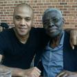 Jay Ghartey with father, Dr Kweku Ghartey