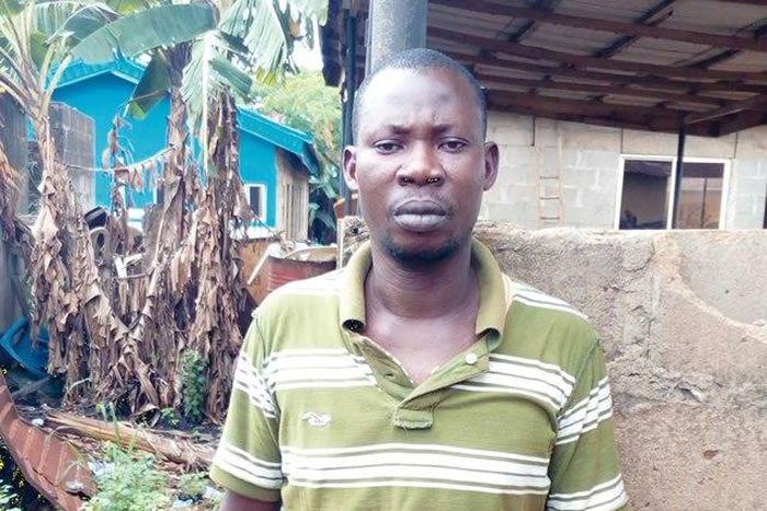 The suspected rapist, Victor Emafolomi