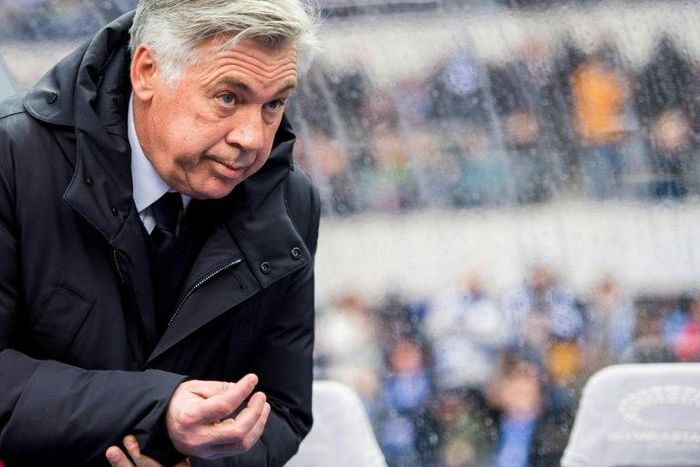 Carlo Ancelotti must explain why he stuck a finger up at a group of Hertha Berlin fans