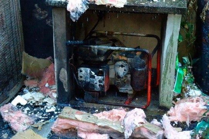 Generator fire claims teenager's life