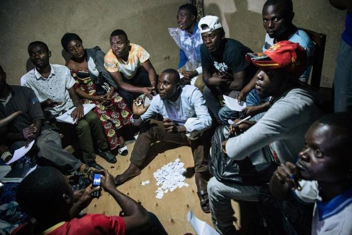 Counting votes in the Democratic Republic of Congo has been a marathon task