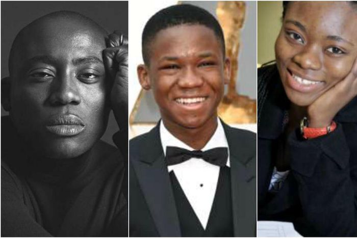 Edward Eninful, Abraham Attah and Nancy Abu-Bonsrah.