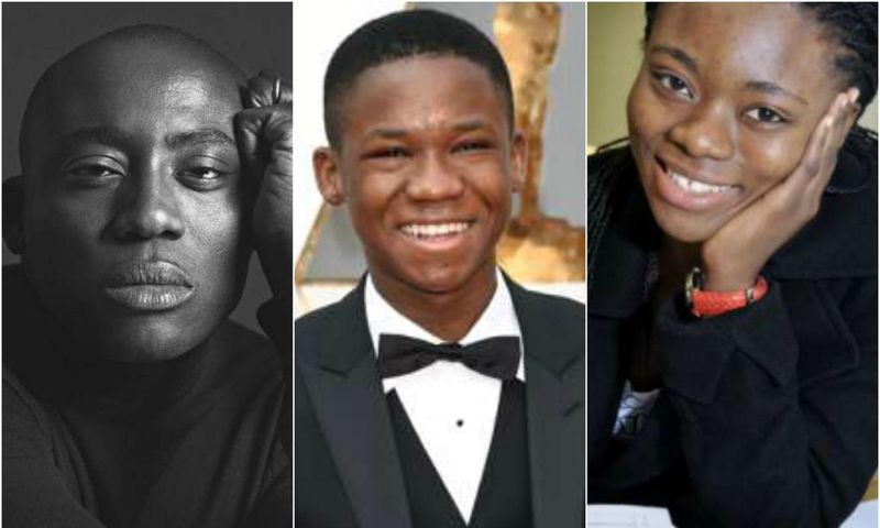Edward Eninful, Abraham Attah and Nancy Abu-Bonsrah.