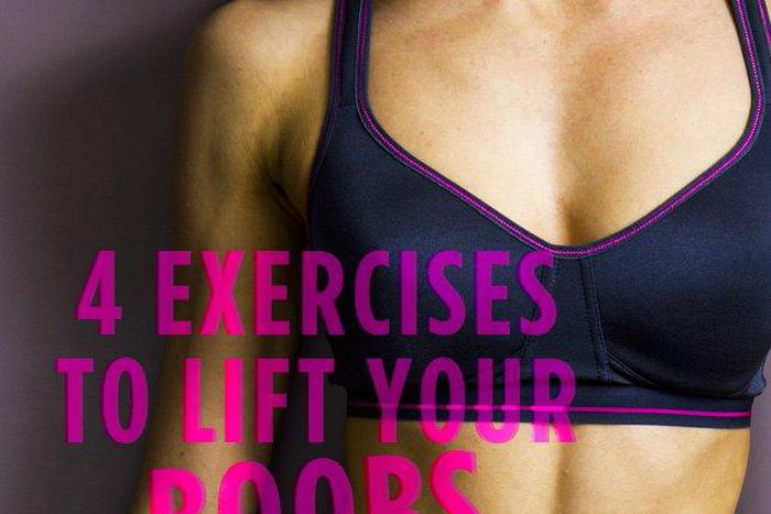 4 exercises to lift your boobs