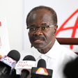 Papa Kwesi Nduom speaking at the introduction of the Presidential Policy Team