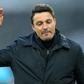 Pescara's Italian coach Massimo Oddo leaves the pitch after been expelled during the Italian Serie A football match between SSC Napoli and Delfino Pescara on January 15 2017