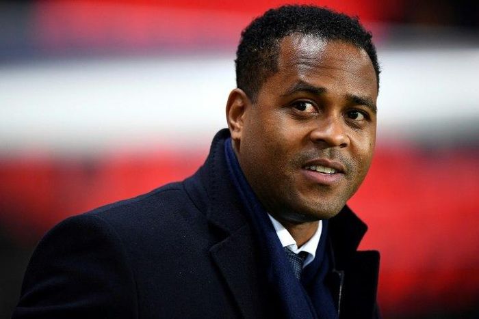 PSG's football director Patrick Kluivert pictured in Paris in 2016