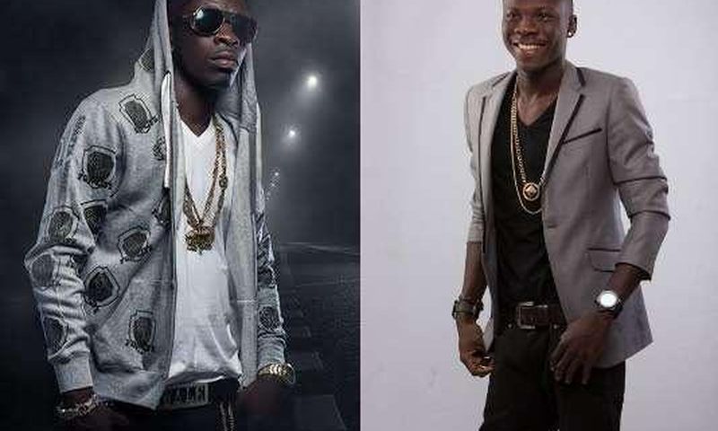 Shatta Wale (left) and Stonebwoy (right)