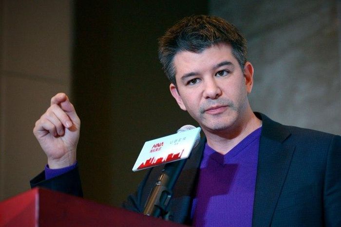 Uber chief Travis Kalanick, pictured in 2016, said he had "treated an Uber driver disrespectfully"