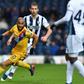 Crystal Palace's Andros Townsend runs with the ball during their English Premier League football match against West Bromwich Albion in West Bromwich, central England, on March 4, 2017 Crystal Palace won the game 2-0.