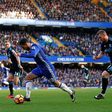 Chelsea's Eden Hazard (2nd L) was ruled out of today's Sunderland match after suffering a knee injury in the 1-0 win against West Bromwich Albion on December 11, 2016