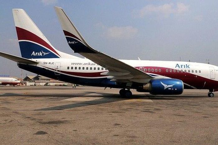 An Arik Air plane