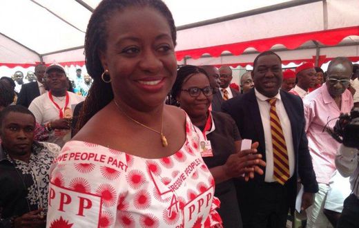 Brigitte Dzogbenuku, PPP running mate