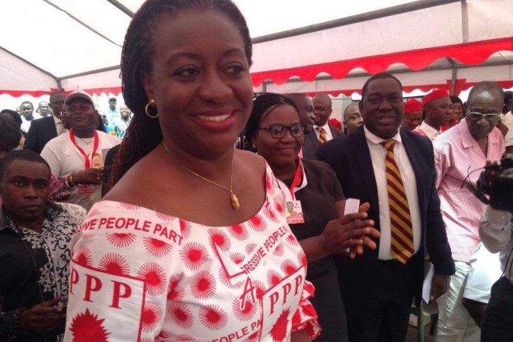 Brigitte Dzogbenuku, PPP running mate