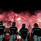 Nowadays the "Eternal Derby" between Belgrade's Partizan and Red Star has become a pretext for clashes between supporters of the rival teams