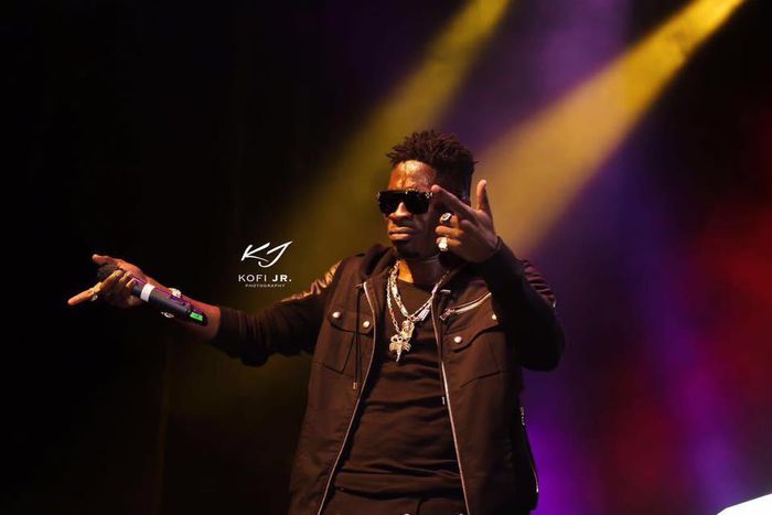Shatta Wale rocks O2 Arena