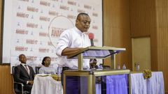 Lawyer Maurice Ampaw at the launch of KTU SRC Student Awards